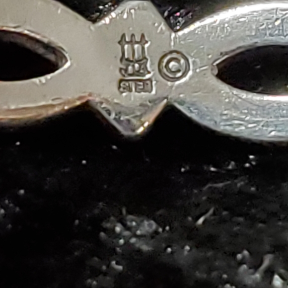 James Avery retired Sterling Silver 925 Ichthus bangle bracelet - Picture 4 of 6